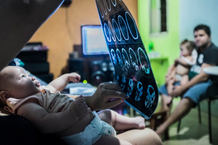 Susanna Lima Da Silva (25) with her husband Anderson José Da Si